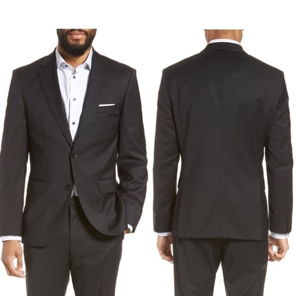 HUGO BOSS Johnstons Lenon Suit Jacket Blazer Sports Coat 40R - Picture 5 of 15